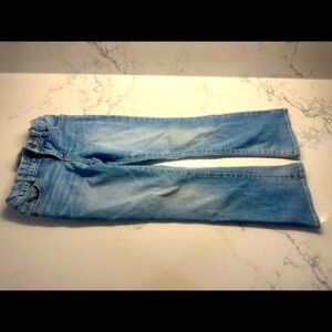 Gap kid size 6 boot cut jeans